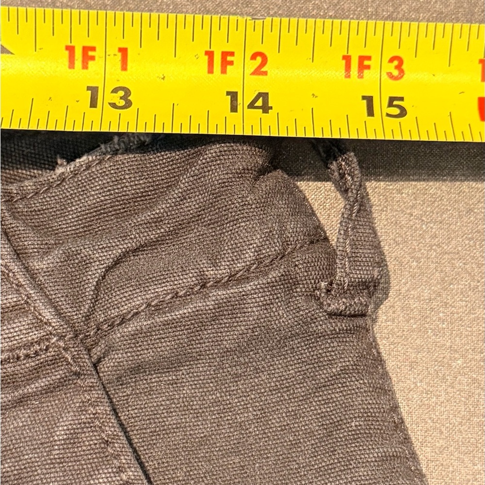 Pilcro Black Low Rise Distressed Pants - Picture 15 of 16